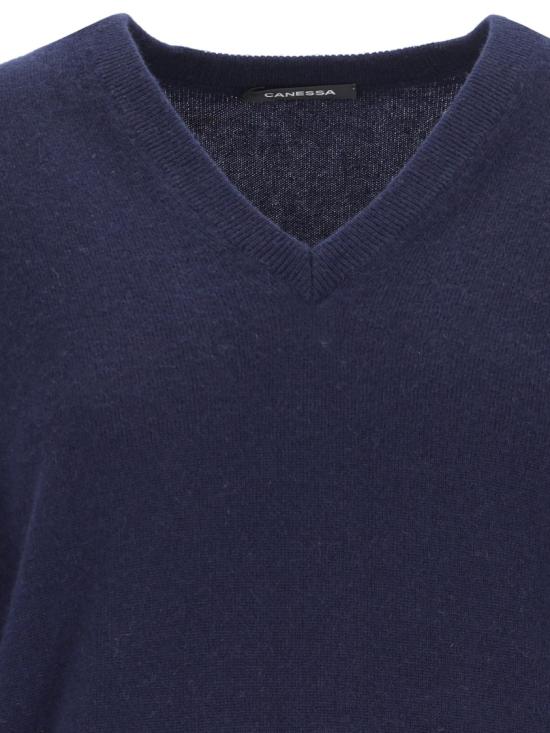  카네사 스웨터 NWKV008 FK0001629 Blue - CANESSA