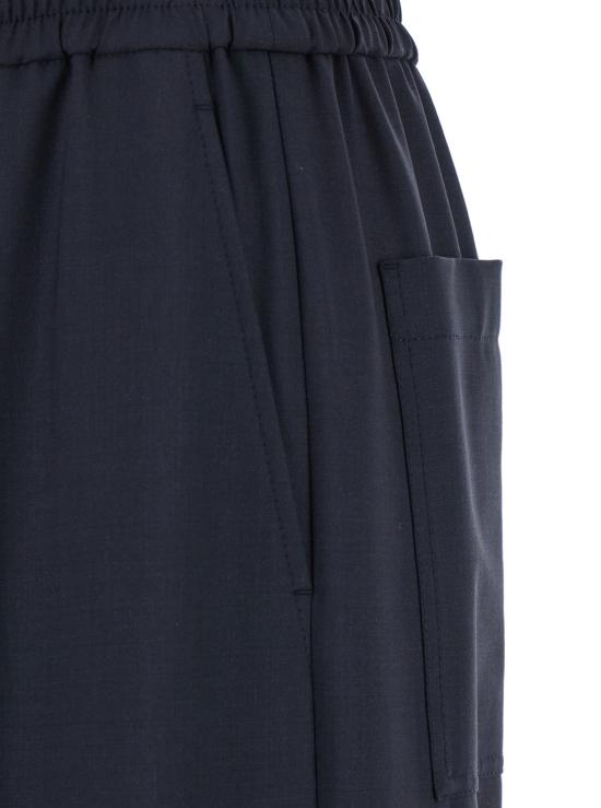 25FW 브루넬로 쿠치넬리 스트레이트 팬츠 MPW07P9002C060 Blu - BRUNELLO CUCINELLI