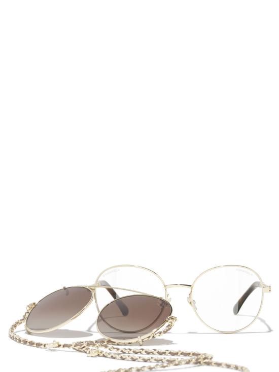 26FW 샤넬 선글라스 CH4291 C429SB PALE GOLD