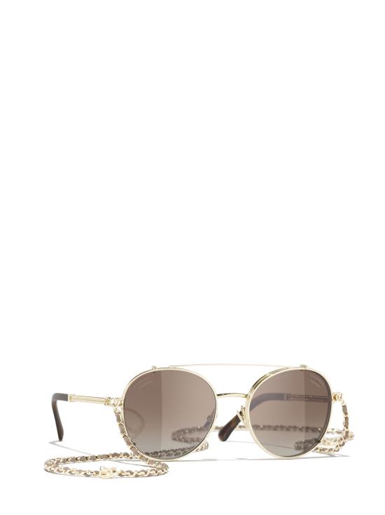 26FW 샤넬 선글라스 CH4291 C429SB PALE GOLD - CHANEL