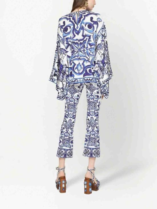 26SS 돌체앤가바나 스트레이트 팬츠 FTAG7THPABPHA3TN Blue - DOLCE & GABBANA