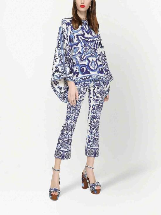 26SS 돌체앤가바나 스트레이트 팬츠 FTAG7THPABPHA3TN Blue - DOLCE & GABBANA