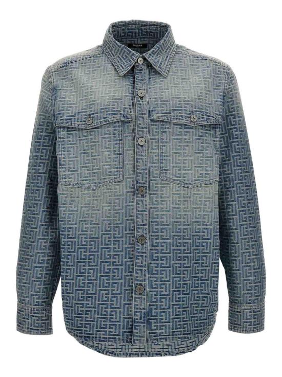  발망 데님 셔츠 CH1HC088DD276FF Light Blue