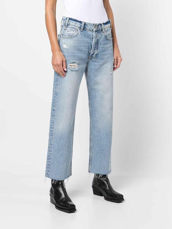 26FW 애니빙 스트레이트 팬츠 A061113440 Blue - ANINE BING