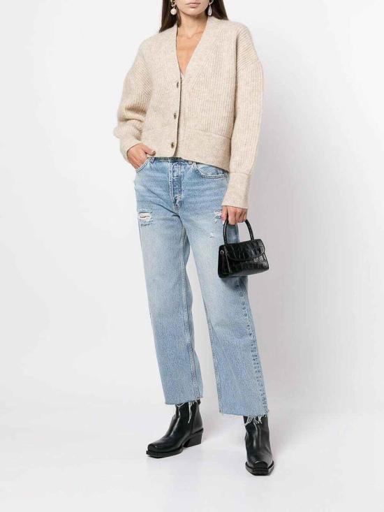 26FW 애니빙 스트레이트 팬츠 A061113440 Blue - ANINE BING