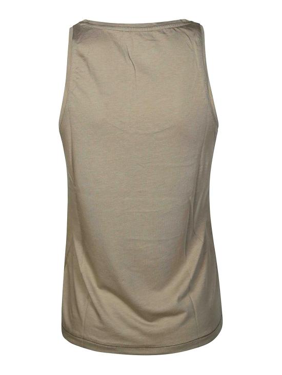 25SS 마제스틱필라쳐 민소매 티셔츠 M296FDE187136CENDRE Yellow - MAJESTIC FILATURES