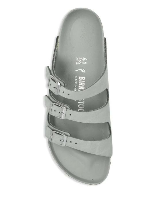 25SS 버켄스탁 플로리다 프레쉬 누벅 레더 1029450PURE Light Green - BIRKENSTOCK