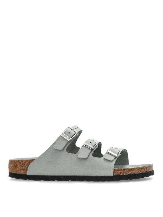 25SS 버켄스탁 플로리다 프레쉬 누벅 레더 1029450PURE Light Green