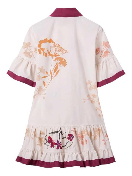 25SS 라 더블제이 미디 스커트 DRE0205COT015CRS01WH04 White - LA DOUBLEJ