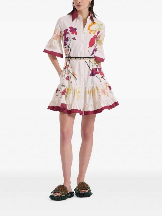 25SS 라 더블제이 미디 스커트 DRE0205COT015CRS01WH04 White - LA DOUBLEJ