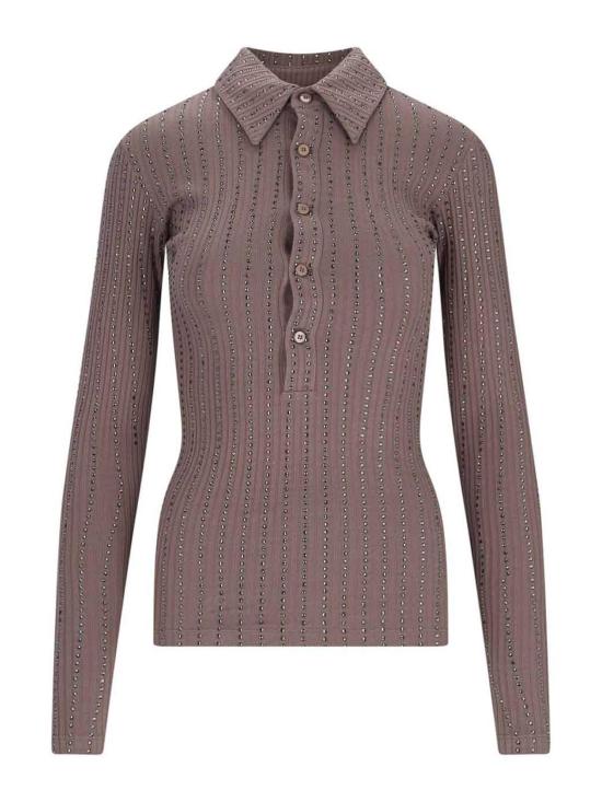  디 아티코 폴로 티셔츠 250WCT00351JJJ051TR875 Brown