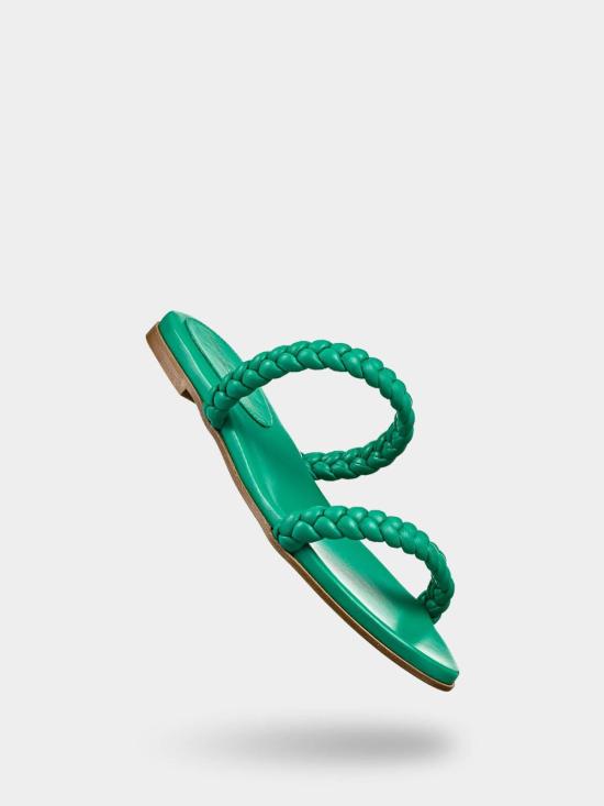  지안비토로시 뮬/슬리퍼 G1912005CUOEMERALD PINK - GIANVITO ROSSI