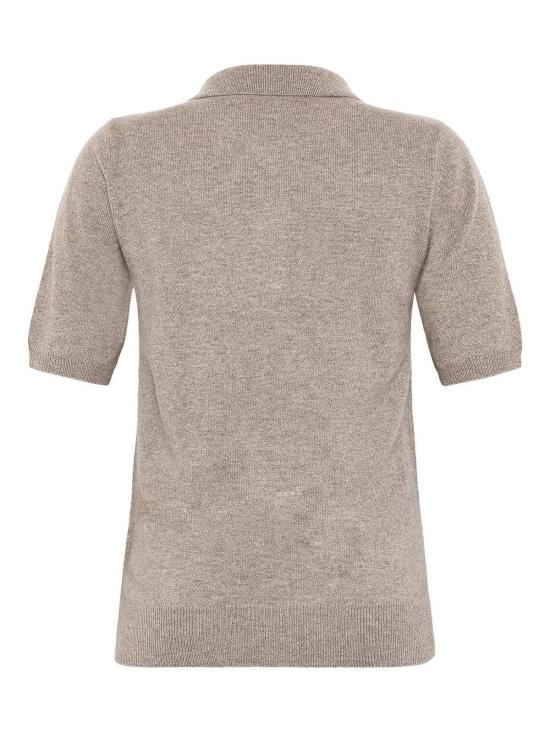 25FW 에머슨 르날디 폴로 티셔츠 EMS25012603 Taupe - EMERSON RENALDI