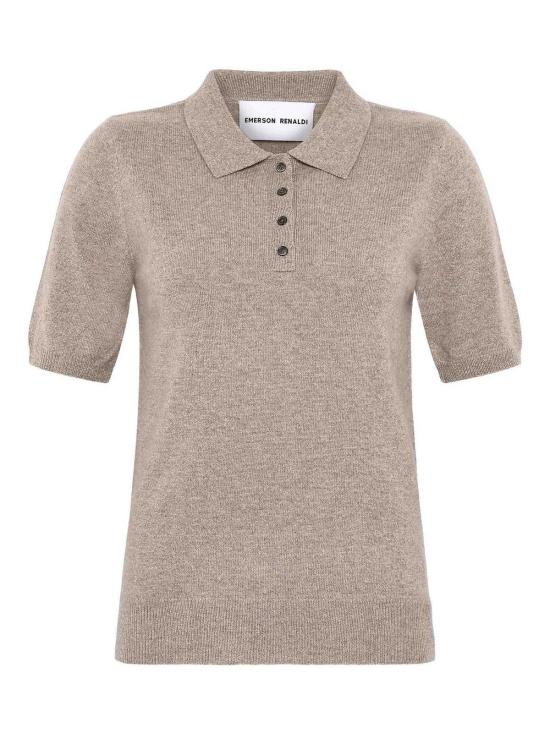25FW 에머슨 르날디 폴로 티셔츠 EMS25012603 Taupe