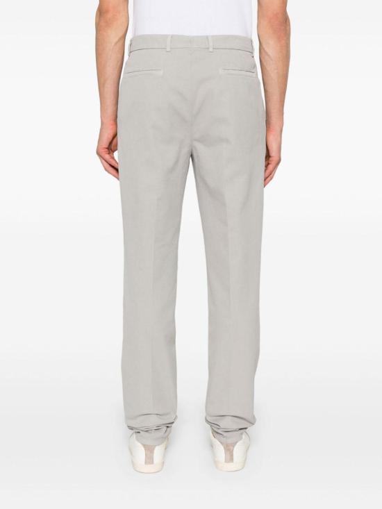 26SS 브루넬로 쿠치넬리 스트레이트 팬츠 M252DE1450C6012 White - BRUNELLO CUCINELLI