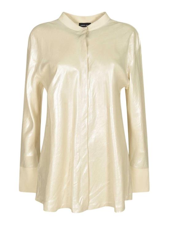 26SS 조르지오 아르마니 셔츠 GW000791TE13822M1020 Yellow