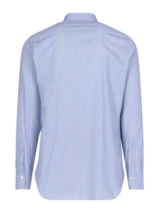 26SS 피나모레 긴팔 셔츠 C0403MILANOZANTE3 Blue - FINAMORE