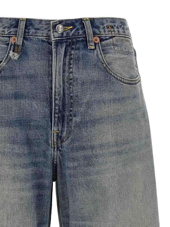 25FW 알13 스트레이트 팬츠 R13WD192D347A Light Blue - R13