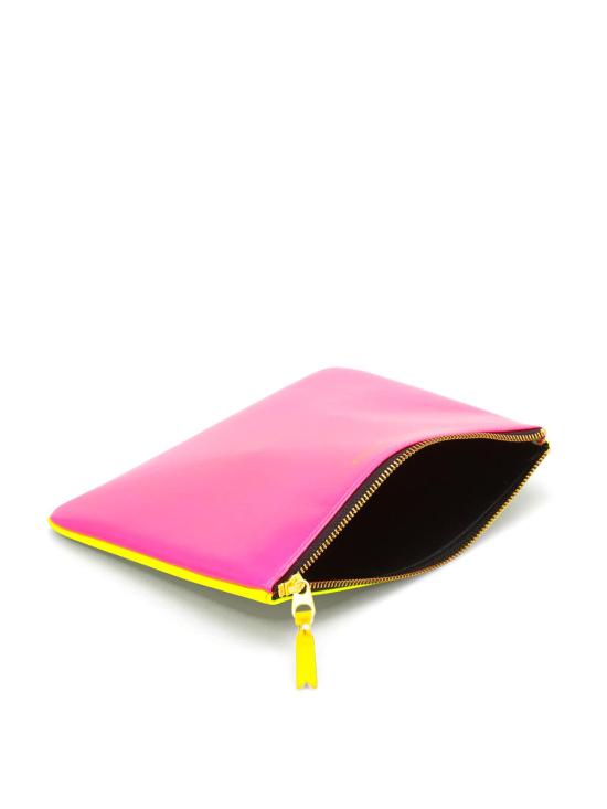  꼼데가르송 지갑 SA5100SFPINKYELLOW MULTICOLOUR - COMME DES GARCONS