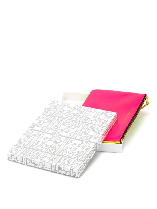  꼼데가르송 지갑 SA5100SFPINKYELLOW MULTICOLOUR - COMME DES GARCONS