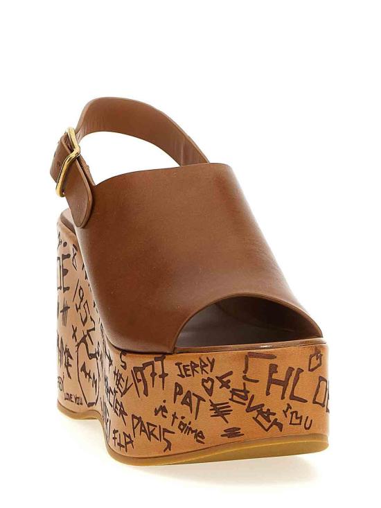 25SS 끌로에 샌들 CHC25U10GLU27T Brown - CHLOE