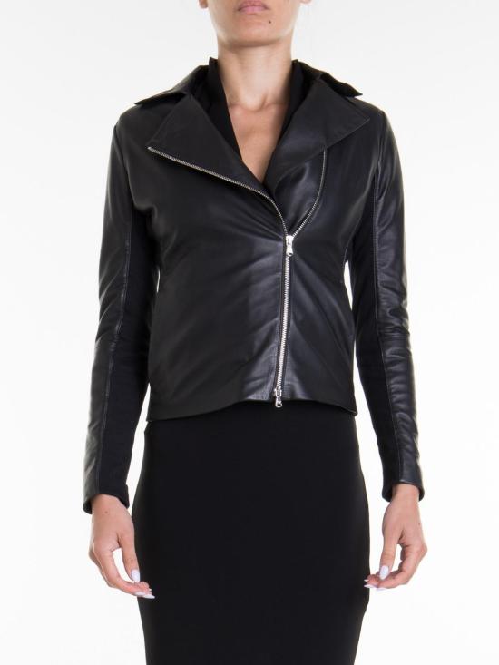  엠포리오 아르마니 가죽 자켓 0NB10P02P15999 Black - EMPORIO ARMANI