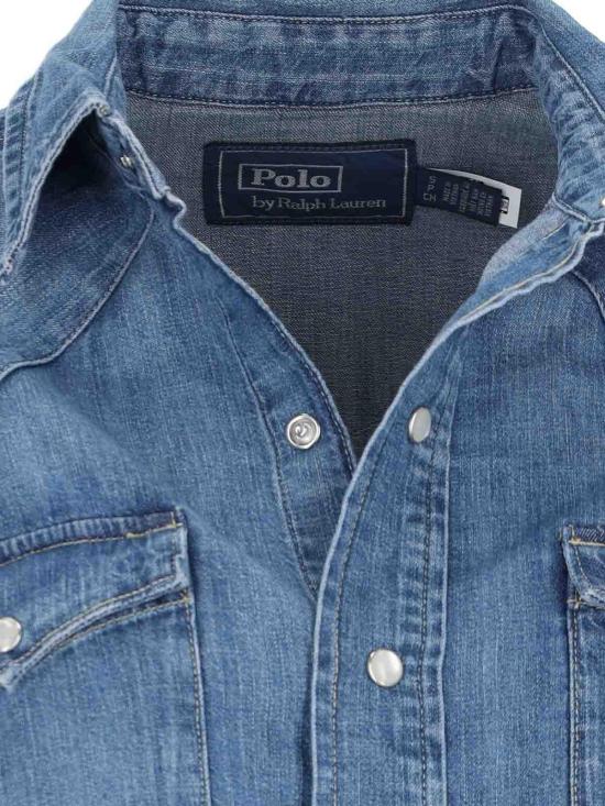  폴로 랄프로렌 셔츠 211969402001 Blue - POLO RALPH LAUREN