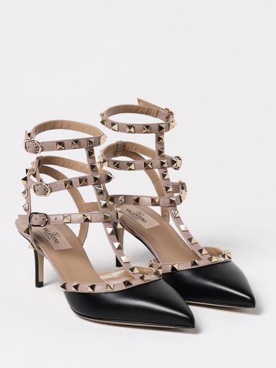 25FW 발렌티노 가라바니 뮬/슬리퍼 6W2S0375VOD N91 Black - VALENTINO GARAVANI