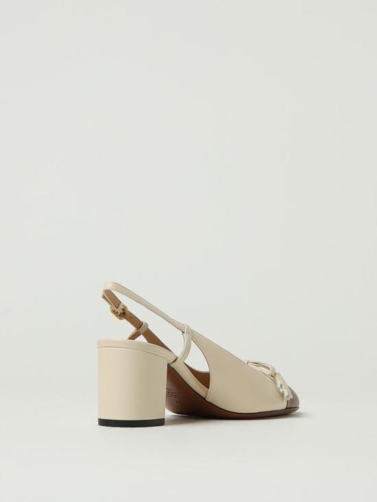 25FW 발렌티노 가라바니 발렛 두 로이 60mm 슬링백 펌프스  7W2S0MH9DDT AHA White - VALENTINO GARAVANI