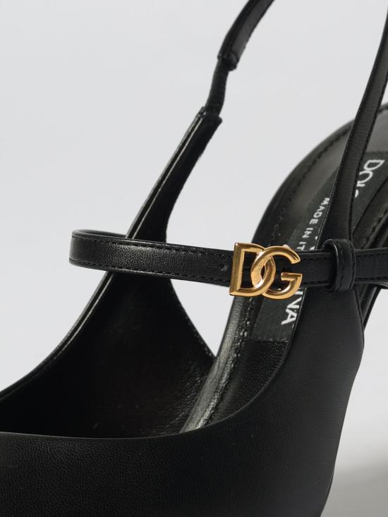 25FW 돌체앤가바나 뮬/슬리퍼 CG0974A5738 80999 Black - DOLCE & GABBANA