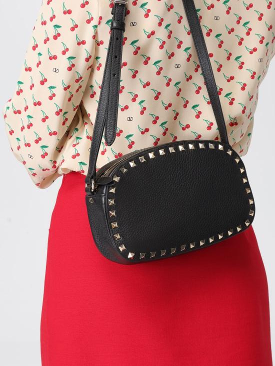 25FW 발렌티노 가라바니 크로스백 WB0S17VSF 0NO Black - VALENTINO GARAVANI