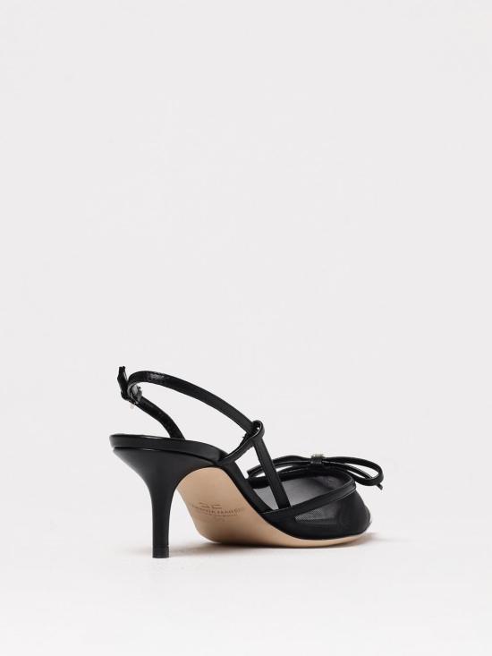 25FW 엘리자베타프랜치 뮬/슬리퍼 SA71L 110 Black - ELISABETTA FRANCHI