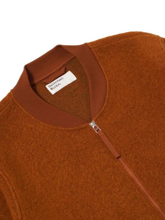 25FW 유니버셜웍스 가디건 00018 RUST - UNIVERSAL WORKS
