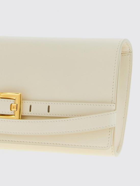 25FW 발망 크로스백 FN1ON259LTFL 0DA White - BALMAIN