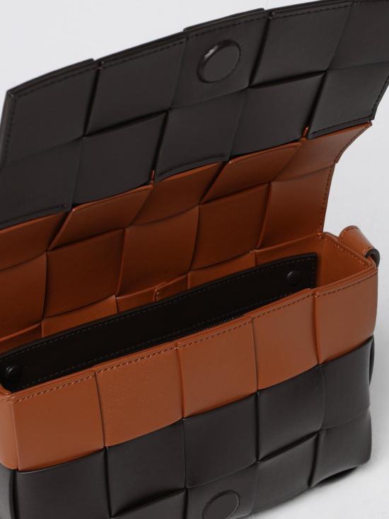  보테가베네타 크로스백 758105V4HD1 2466 Brown - BOTTEGA VENETA