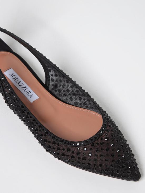 25FW 아쿠아주라 DCTFLAA0STT 000 Black - AQUAZZURA