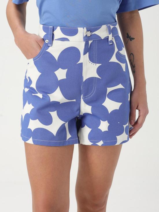 25SS 마르니 숏팬츠 PAMA0543S0UTC462 DIB26 Blue - MARNI