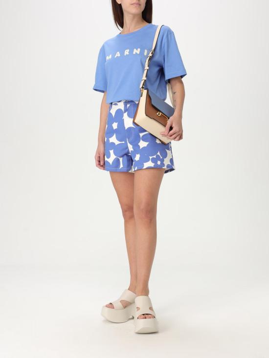 25SS 마르니 숏팬츠 PAMA0543S0UTC462 DIB26 Blue - MARNI