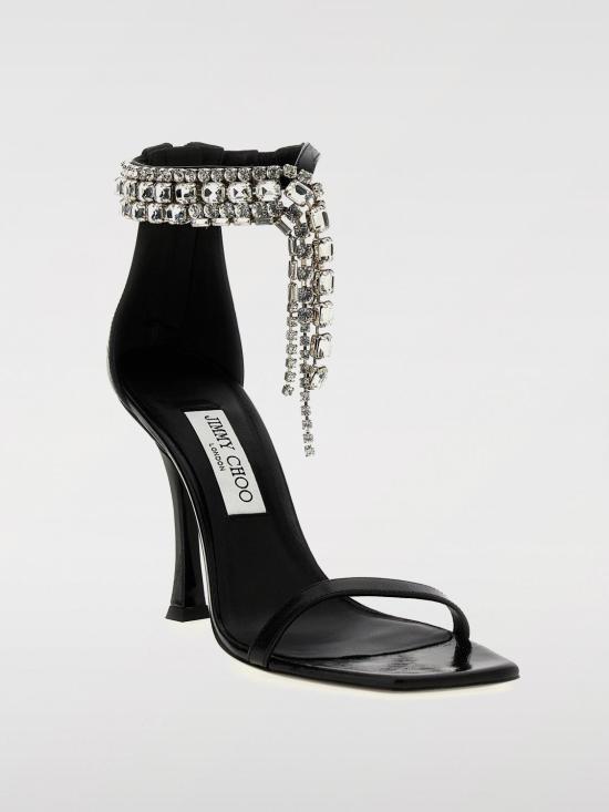 25FW 지미추 힐/펌프스 VERITYSANDAL100BYK Black - JIMMY CHOO