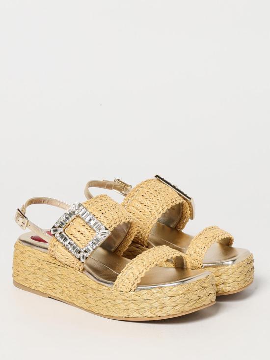 25SS 로저비비에 뮬/슬리퍼 RVW734386605ZT 1T26 Cream - ROGER VIVIER