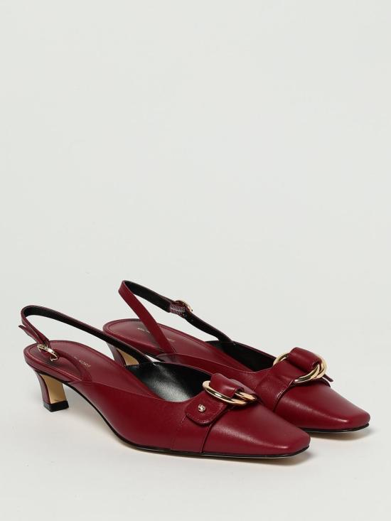 25FW 마이클 코어스 뮬/슬리퍼 40T5JDMS1L 691 Burgundy - MICHAEL KORS