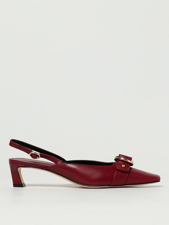 25FW 마이클 코어스 뮬/슬리퍼 40T5JDMS1L 691 Burgundy