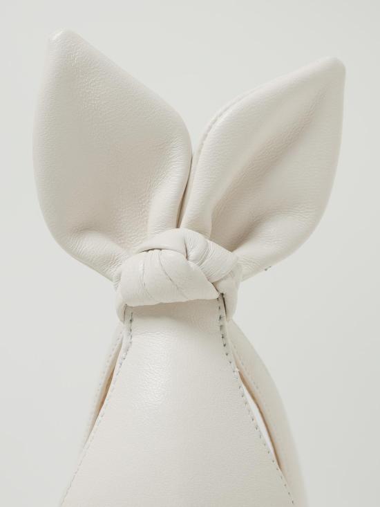 25FW 아쿠아주라 뮬/슬리퍼 DENMIDBRNAP 3 White - AQUAZZURA