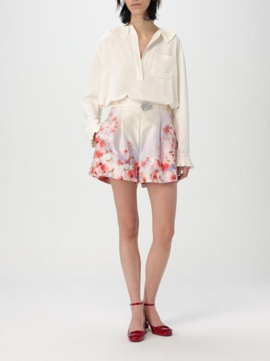 25FW 짐머만 숏팬츠 2355AR251 SCAFLO Yellow Cream - ZIMMERMANN