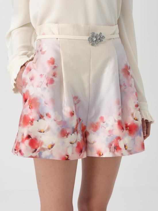 25FW 짐머만 숏팬츠 2355AR251 SCAFLO Yellow Cream - ZIMMERMANN