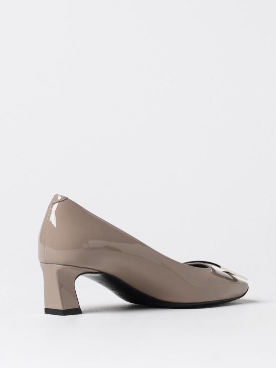 26SS 로저비비에 트럼펫 메탈 버클 펌프스 RVW44815280D1P C415 Dove Grey - ROGER VIVIER