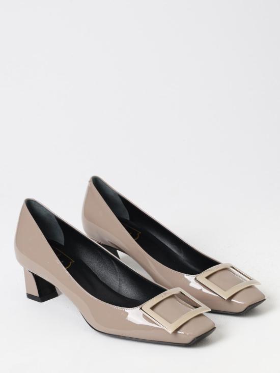 26SS 로저비비에 트럼펫 메탈 버클 펌프스 RVW44815280D1P C415 Dove Grey - ROGER VIVIER