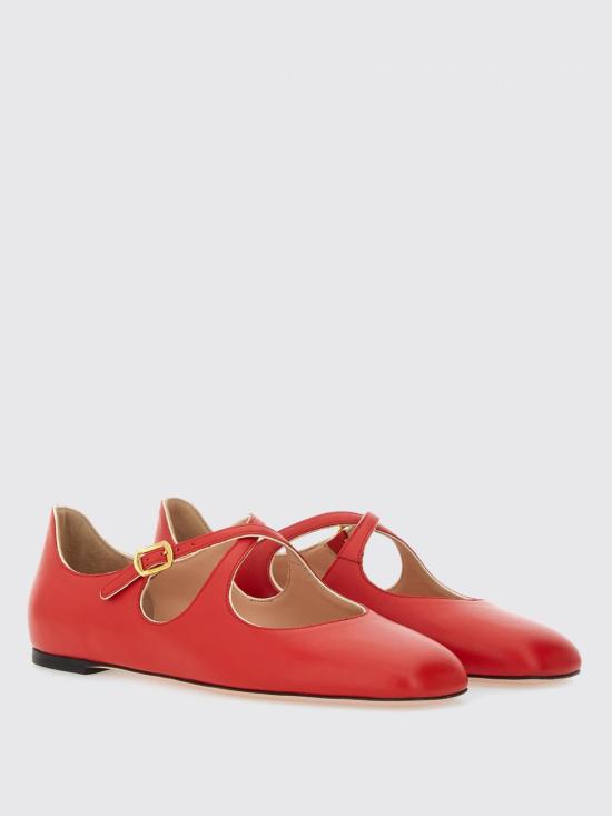 25SS 발리 플랫 슈즈 WA051CVT18 1I3S2 Red - BALLY