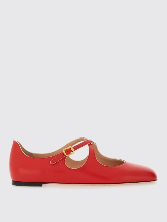 25SS 발리 플랫 슈즈 WA051CVT18 1I3S2 Red
