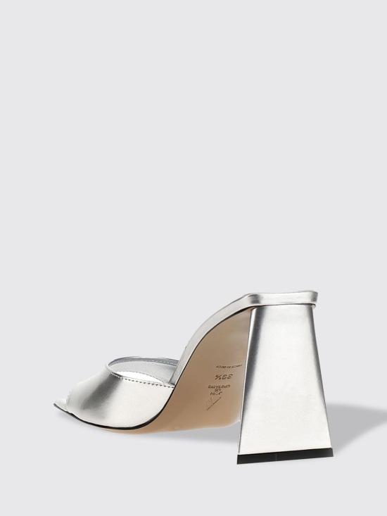  디 아티코 뮬/슬리퍼 242WS772E056 002 Silver - THE ATTICO
